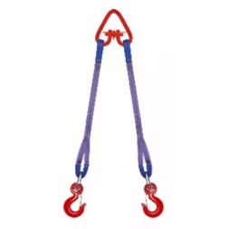 Строп текстильный двухветвевой 2СТ 6.3 т L=8 м SF6 125 мм Звено РТ-3