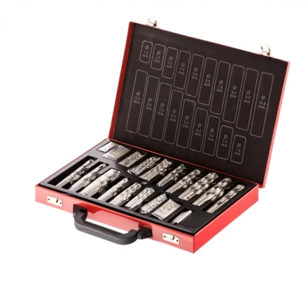 Набор сверл по металлу 1-10 мм 170 шт. HSS в металлическом кейсе Matrix 723170 купить в Кургане