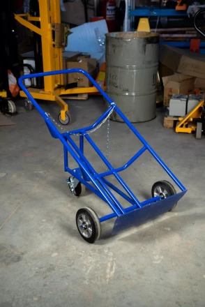 Тележка для металлических бочек TOR КБ-2 (250 пневмо+160 поворотное) 1023594 купить в Кургане