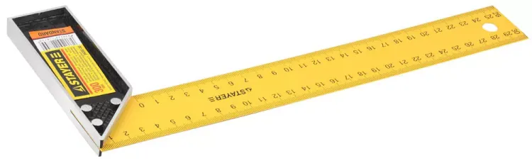Угольник STAYER "STANDARD" столярный, стальное полотно, 300мм 34302-30 купить в Кургане