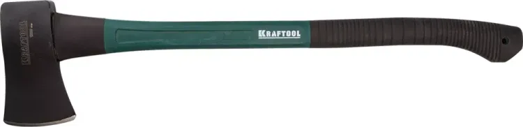 Топор KRAFTOOL "EXPERT" универс, для рубки и раскал древесины, с эргоном двухкомп фиберглас рукояткой, 700мм, 1,2кг 20651-12 купить в Кургане