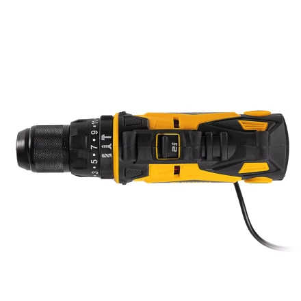 Дрель-шуруповерт сетевая ударная Denzel 26211, ISD-300-13 купить в Кургане