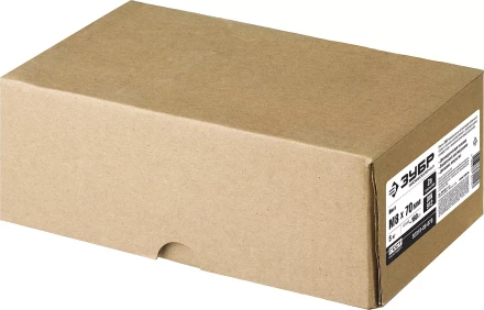 ЗУБР DIN 912, кл. пр. 8.8, М8 х 70 мм, цинк, 5 кг, винт с внутренним шестигранником, Профессионал (30318-08-070) купить в Кургане