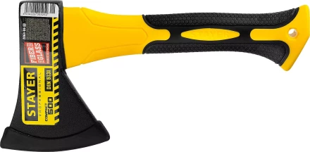 Топор COMPACT 600 г с фиберглассовой рукояткой, STAYER 2064-06 2064-06_z01 купить в Кургане
