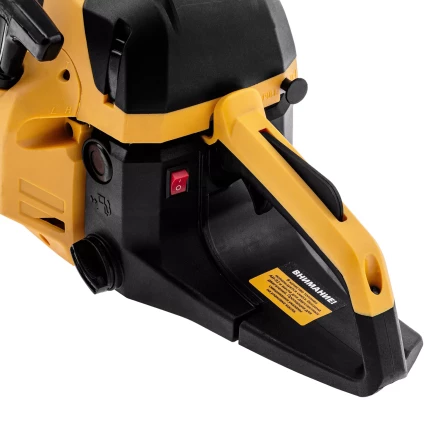 Пила цепная бензиновая Denzel DS-4516, шина 40 см, 45 см3, 2,5 л.с, шаг 0,325, паз 1,5 мм, 64 звена 95236 купить в Кургане