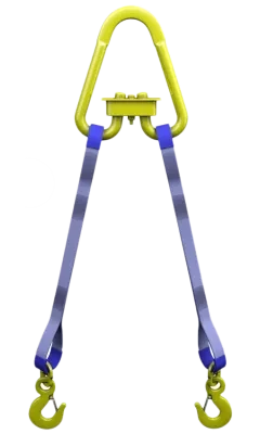 Строп текстильный двухветвевой 2СТ 0.63 т L=6 м SF6 30 мм Звено РТ-3 купить в Кургане