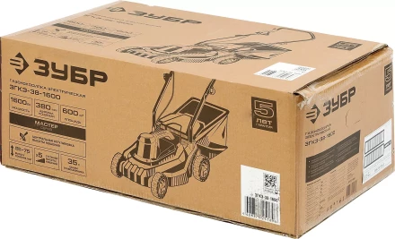 Газонокосилка электрическая ЗГКЭ-38-1600 серия МАСТЕР купить в Кургане