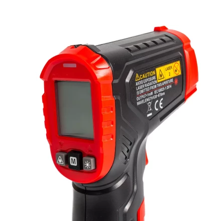Лазерный бесконтактный цифровой пирометр КВТ KT 641А до 400°C (87244) купить в Кургане