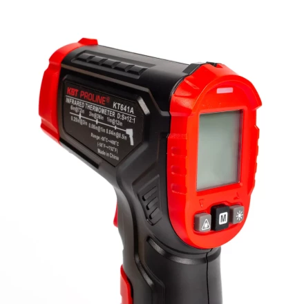 Лазерный бесконтактный цифровой пирометр КВТ KT 641А до 400°C (87244) купить в Кургане