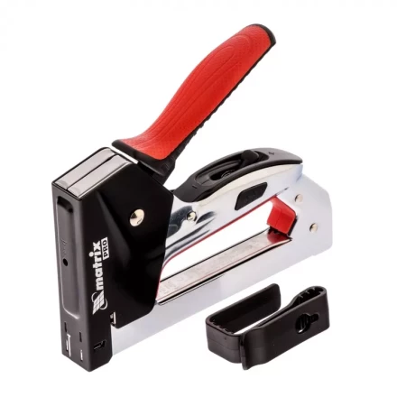 Степлер мебельный стальной тип 53 6-14 мм тип 300 14 мм тип 500 14 мм PRO Matrix 40918 купить в Кургане