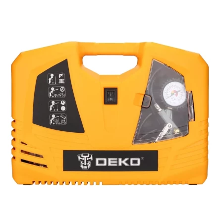 Компрессор безмасляный DEKO 180 с набором из 6 инструментов, 009-0100 купить в Кургане