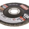 Круг Лепестковый Торцевой (КЛТ) HAMMER КЛТ 1 Ф125х22 Р80 213-026 купить в Кургане