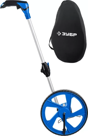 ЗУБР 0.1 - 9999 м, измерительное колесо, (курвиметр) со складной алюминиевой рукояткой, Профессионал (34880) купить в Кургане