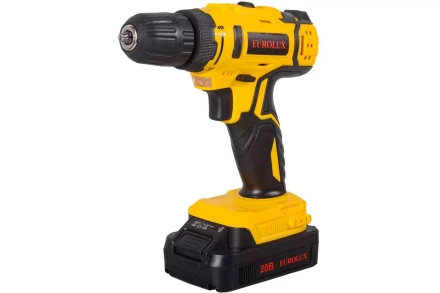 Дрель-шуруповерт Eurolux ДА-20/2Li 72/14/52 купить в Кургане