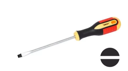 Отвертка шлиц. 1,2х6,5х150мм,трехкомп рук. 19616 купить в Кургане