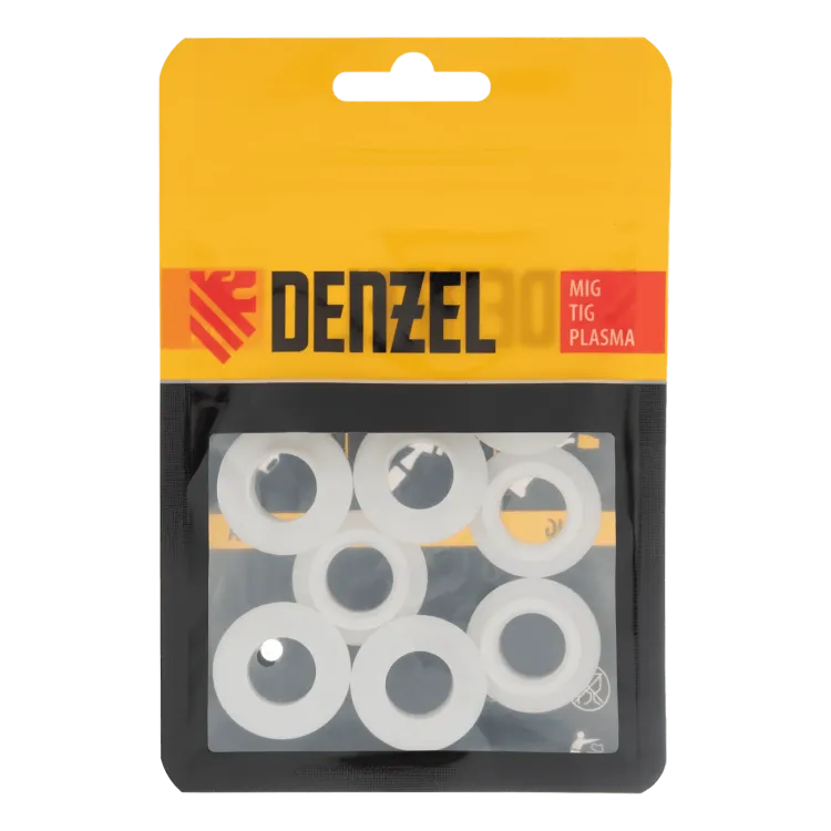 Кольцо газовой линзы Denzel 93660 для TIG горелки тип 26, 10 шт купить в Кургане