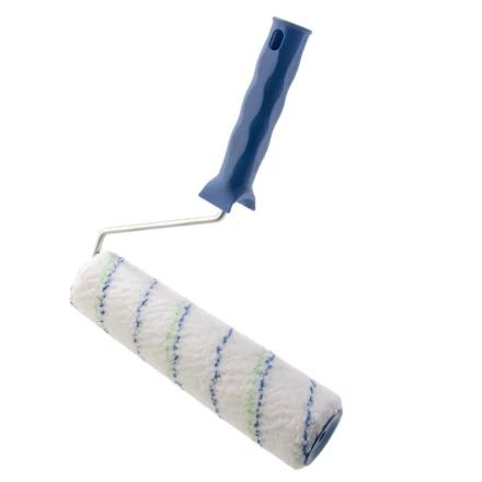 Валик &quot;Водные краски&quot;, 250 мм, ворс 12 мм, D - 48 мм, D ручки - 6 мм, полиэстер Сибртех 80187 купить в Кургане