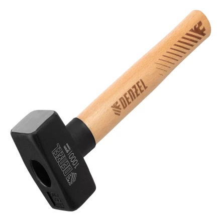 Кувалда, 1000 г Denzel, кованая головка, буковая рукоятка 11018 купить в Кургане