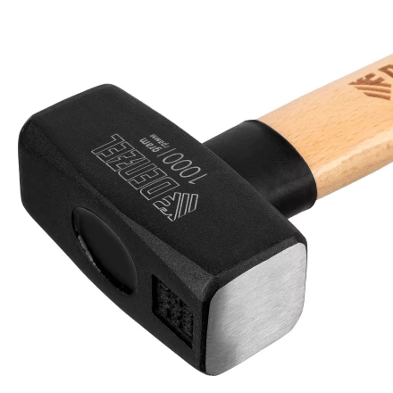 Кувалда, 1000 г Denzel, кованая головка, буковая рукоятка 11018 купить в Кургане