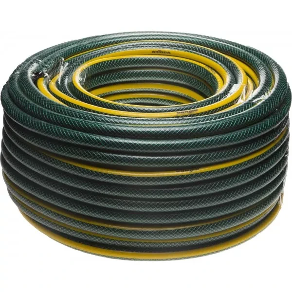 Шланг поливочный, 15 атм., армированный, 3-х слойный, 1/2"х50м, GRINDA Standard 429000-1/2-50 429000-1/2-50 купить в Кургане