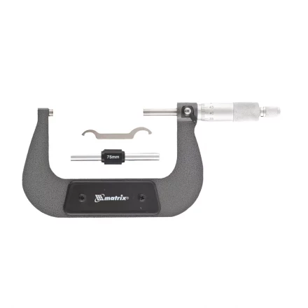 Микрометр механический 75-100 мм MATRIX 317005 купить в Кургане