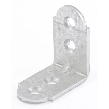 Уголок мебельный  усиленный, 2,0 мм, 30х30х16 мм, цинк  СИБРТЕХ Россия 46513 купить в Кургане