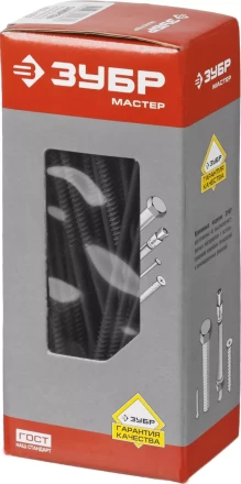 Саморезы фосфатированные с мелкой резьбой, гипсокартон-металл, ЗУБР 300011-48-152, PH2, 4,8 x 152 мм, 100 шт 300011-48-152 купить в Кургане