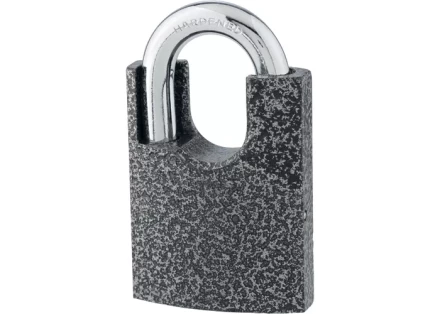 Замок навесной защищенная дужка 60 мм СИБРТЕХ 91638 купить в Кургане