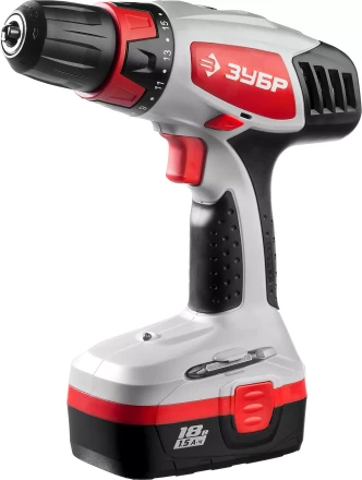 Дрель-шуруповерт 2 АКБ ЗДА-18-2 КИН серия МАСТЕР купить в Кургане