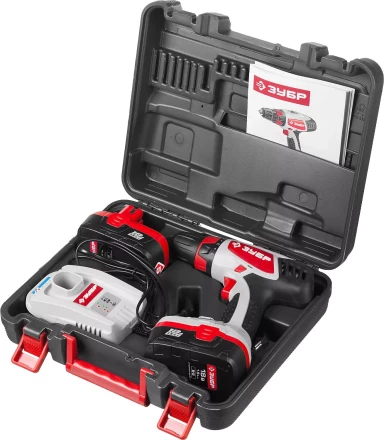 Дрель-шуруповерт 2 АКБ ЗДА-18-2 КИН серия МАСТЕР купить в Кургане