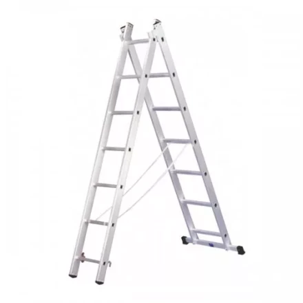 Лестница двухсекционная 2х10 ступеней ЭНКОР 69698 купить в Кургане