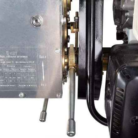 Лебедка тяговая автономная КВТ ЛТА-5 с бензиновым приводом, 5 т (88397) купить в Кургане