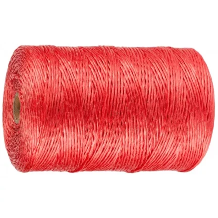 Шпагат ЗУБР многоцелевой полипропиленовый, красный, d=1,8 мм, 500 м, 50 кгс, 1,2 ктекс 50039-500 купить в Кургане