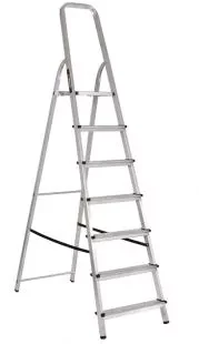 Стремянка алюминиевая СА 1х7 Вихрь купить в Кургане