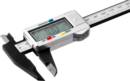 Штангенциркуль STAYER &quot;MASTER&quot; электронный, направляющая из композитных матер. на основе углеродного волокна, пластик корпус, шаг измерения 0,1, 150мм 34411-150 купить в Кургане