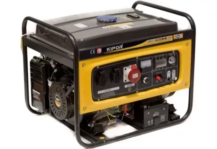 Электростанция бензиновая KIPOR KGE6500E3 купить в Кургане