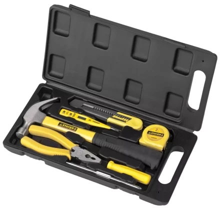 Набор инструментов STAYER &quot;STANDARD&quot; ТЕХНИК для ремонтных работ, 7 предметов 22051-H7 купить в Кургане