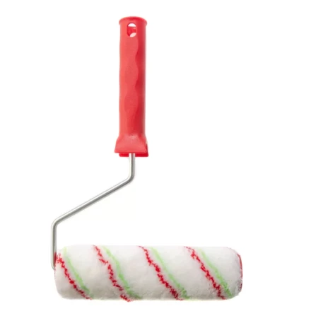 Валик &quot;Эмали&quot; , 180 мм, ворс 12 мм, D - 36 мм, D ручки - 6 мм, полиамид, полиакрил Сибртех 80200 купить в Кургане