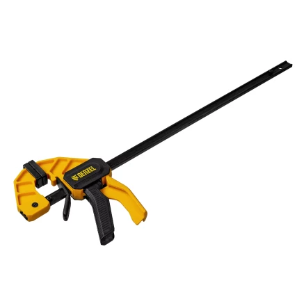 Струбцина F-образная Denzel, быстрозажимная, 300 х 55 мм, усиленный нейлоновый корпус 20502 купить в Кургане