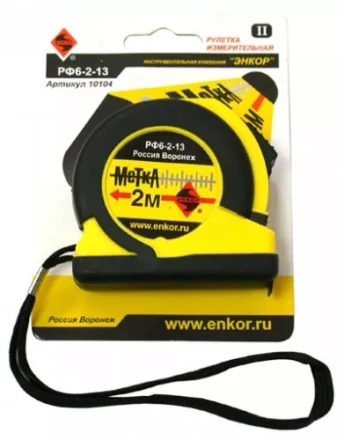 Рулетка 2м Метка Энкор 10104 купить в Кургане