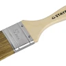 Кисть плоская STAYER "LASUR-STANDARD", смешанная (натуральная и искусственная) щетина, деревянная ручка, 50мм 01031-50 купить в Кургане