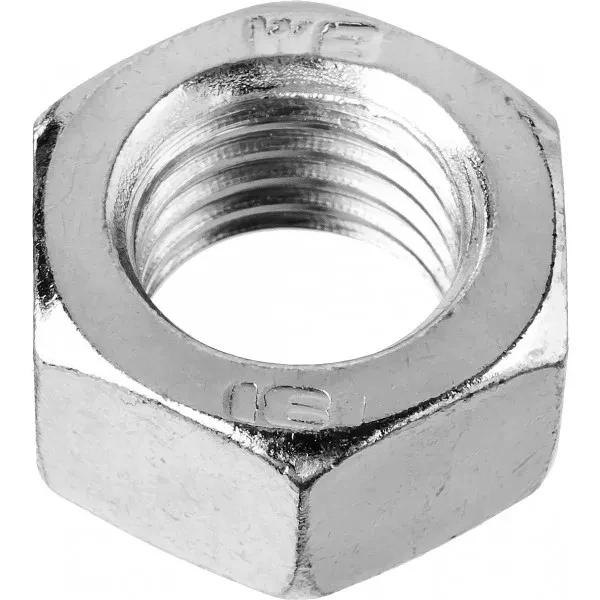 Гайка ГОСТ 5927-70, M14, 2 шт, кл. пр. 6, оцинкованная, ЗУБР 303556-14 купить в Кургане