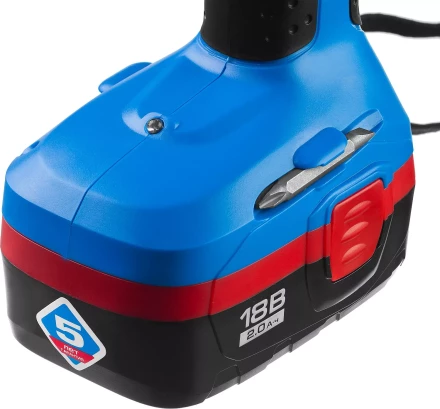 Дрель-шуруповерт 2 АКБ ЗДА-18-2 КИН20 серия ПРОФЕССИОНАЛ купить в Кургане