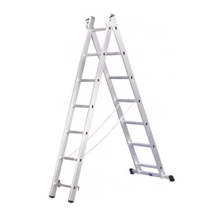 Лестница двухсекционная 2х11 ступеней ЭНКОР 69699 купить в Кургане