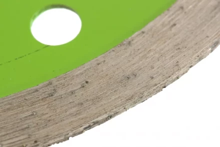 Диск алмазный отрезной сплошной 115 х 22,2 мм мокрая резка СИБРТЕХ 731607 купить в Кургане