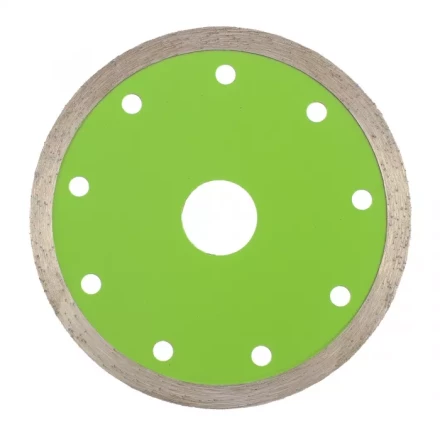 Диск алмазный отрезной сплошной 115 х 22,2 мм мокрая резка СИБРТЕХ 731607 купить в Кургане