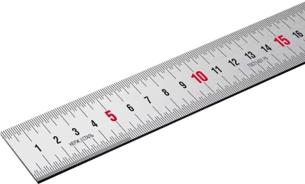 ЗУБР Про-20, длина 0.20 м, усиленная нержавеющая линейка, Профессионал (34280-020) купить в Кургане