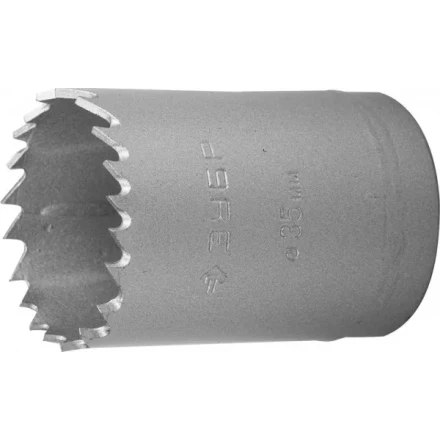 Коронка ЗУБР &quot;ЭКСПЕРТ&quot; биметаллическая, быстрорежущая сталь, глубина сверления до 38мм, d-38мм 29531-038_z01 купить в Кургане