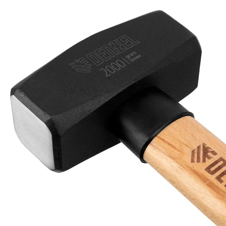 Кувалда, 2000 г Denzel, кованая головка, буковая рукоятка 11021 купить в Кургане