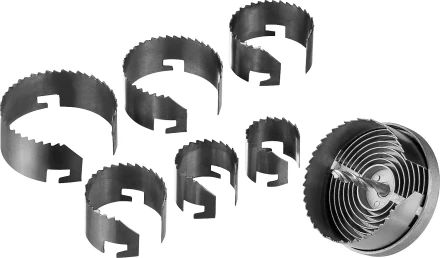 Пила сегментная наборная STAYER по дереву, 26-64 x 23 мм 2956-1 купить в Кургане